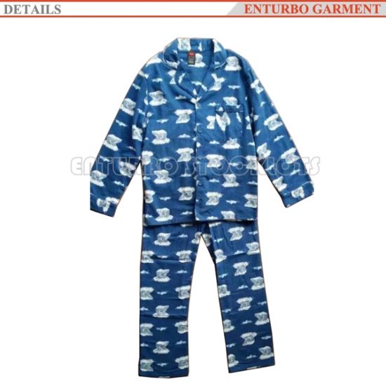 EE.UU. orden stocklots ropa de dormir para hombre pijamas de algodón